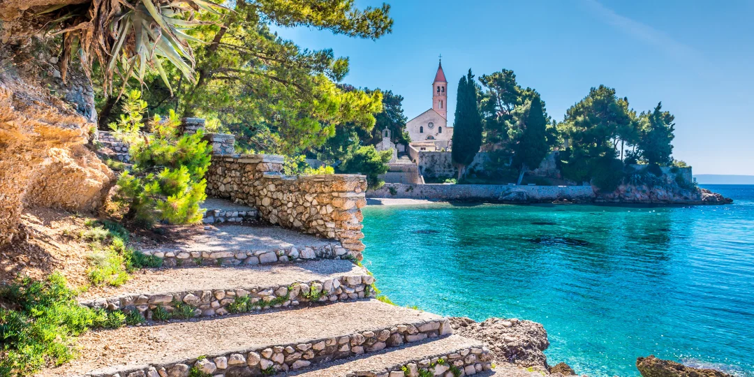 Den sensationella Brač ön