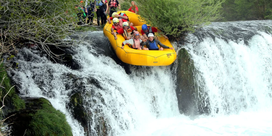 Rafting am Fluß Zrmanja