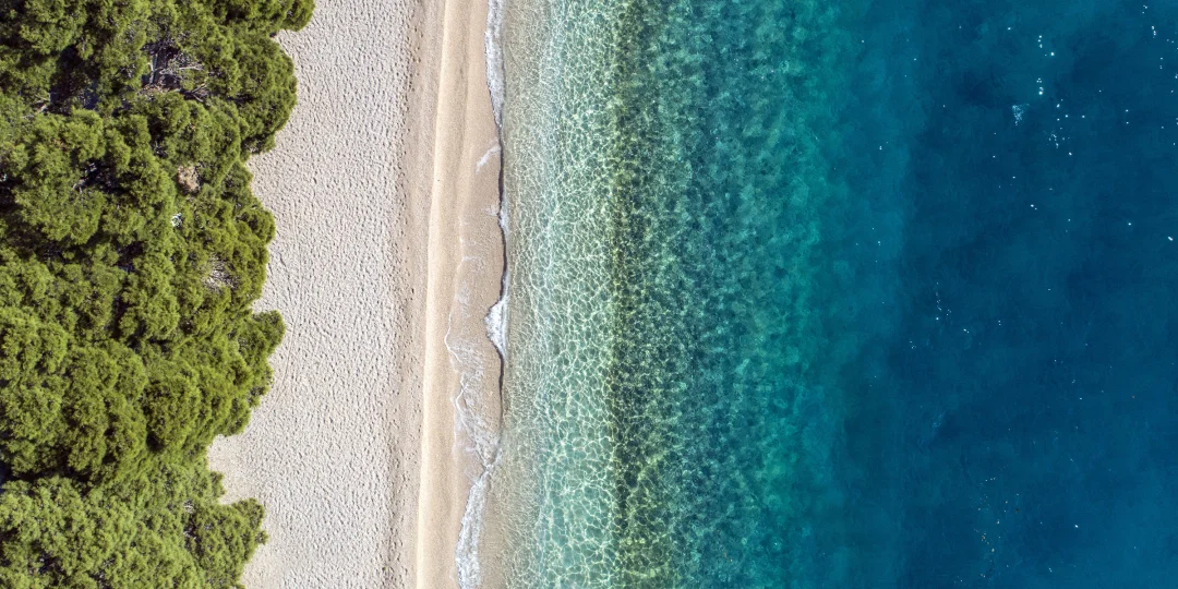 Makarska rivieran pisin ranta