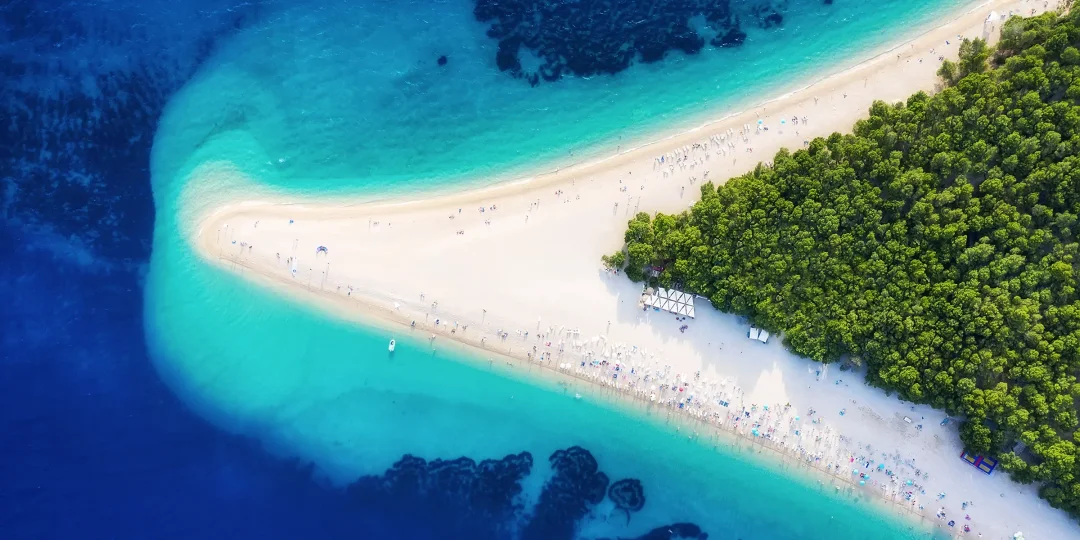 1. Zlatni rat, Bol, ostrov Brač